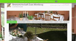 Desktop Screenshot of mostkrug.de
